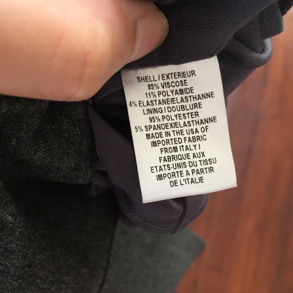 Charcoal Milly Mini Dress with Pockets - Picture 7 of 9